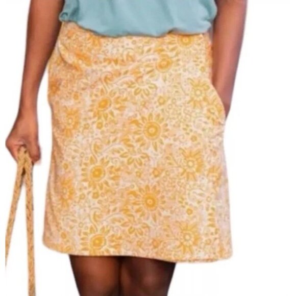 NEW RIP SKIRT Hawaii Length 2 wrap skirt in the Tuscan Sunflower print Size XL - Picture 7 of 7